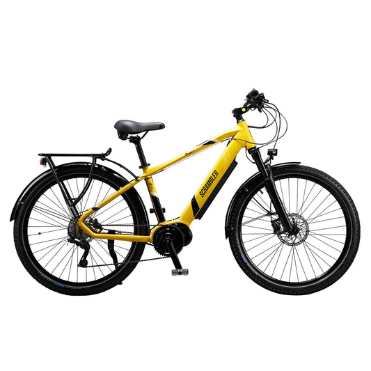 Mark2 Scrambler CX E-Bike 250W Motor in Yellow or Black Electric Bike