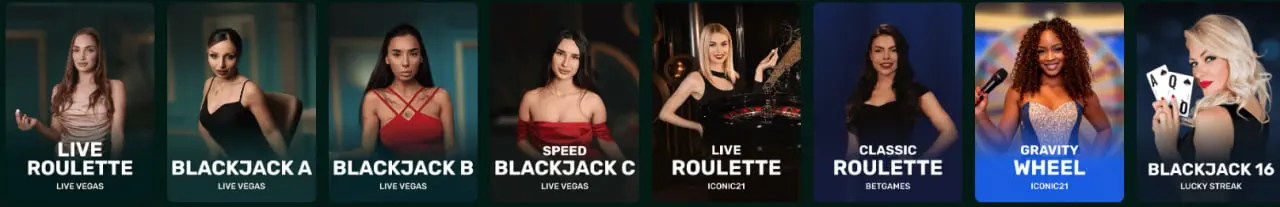 flutterhall casino popular live games