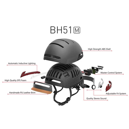 LIVALL BH51M Helmet with LED Lights Speakers and Bluetooth