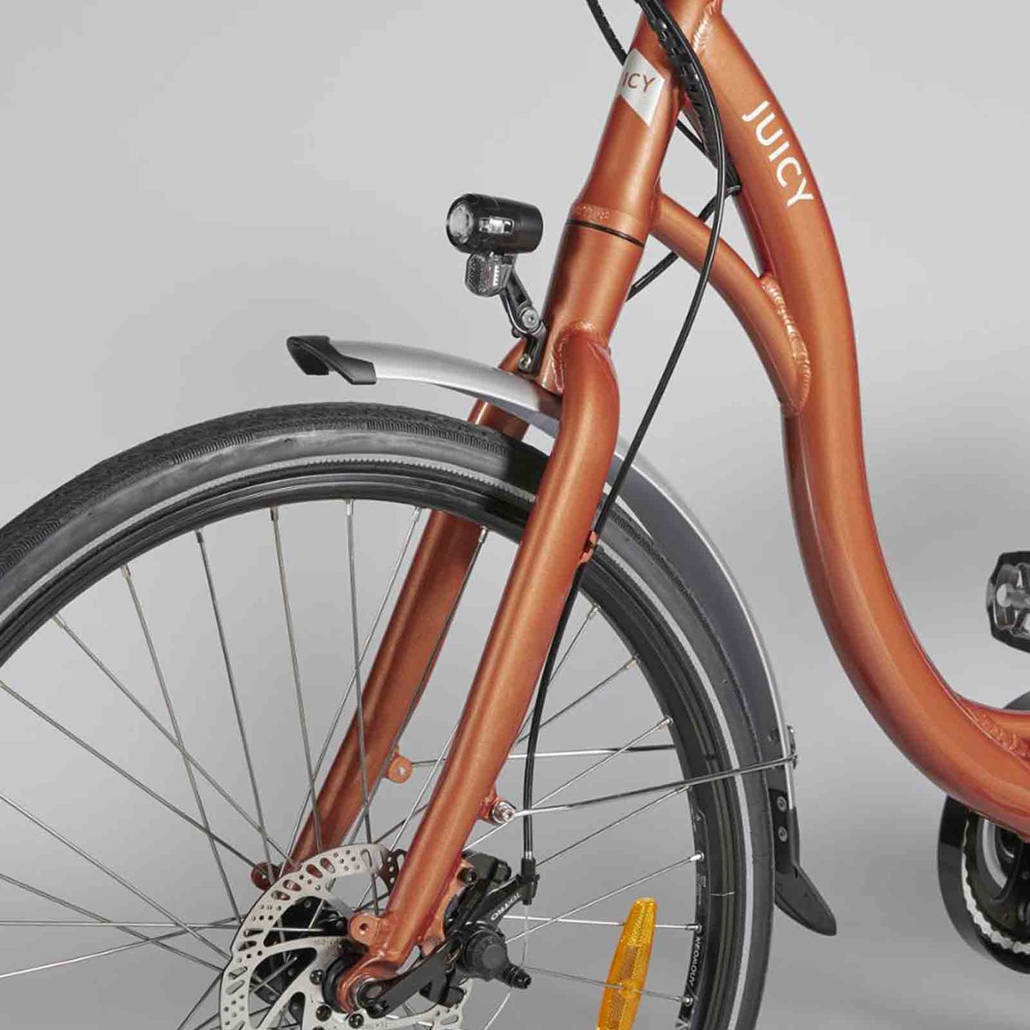 Juicy Bike Classic Bracken Electric Bike 250W Motor in Orange