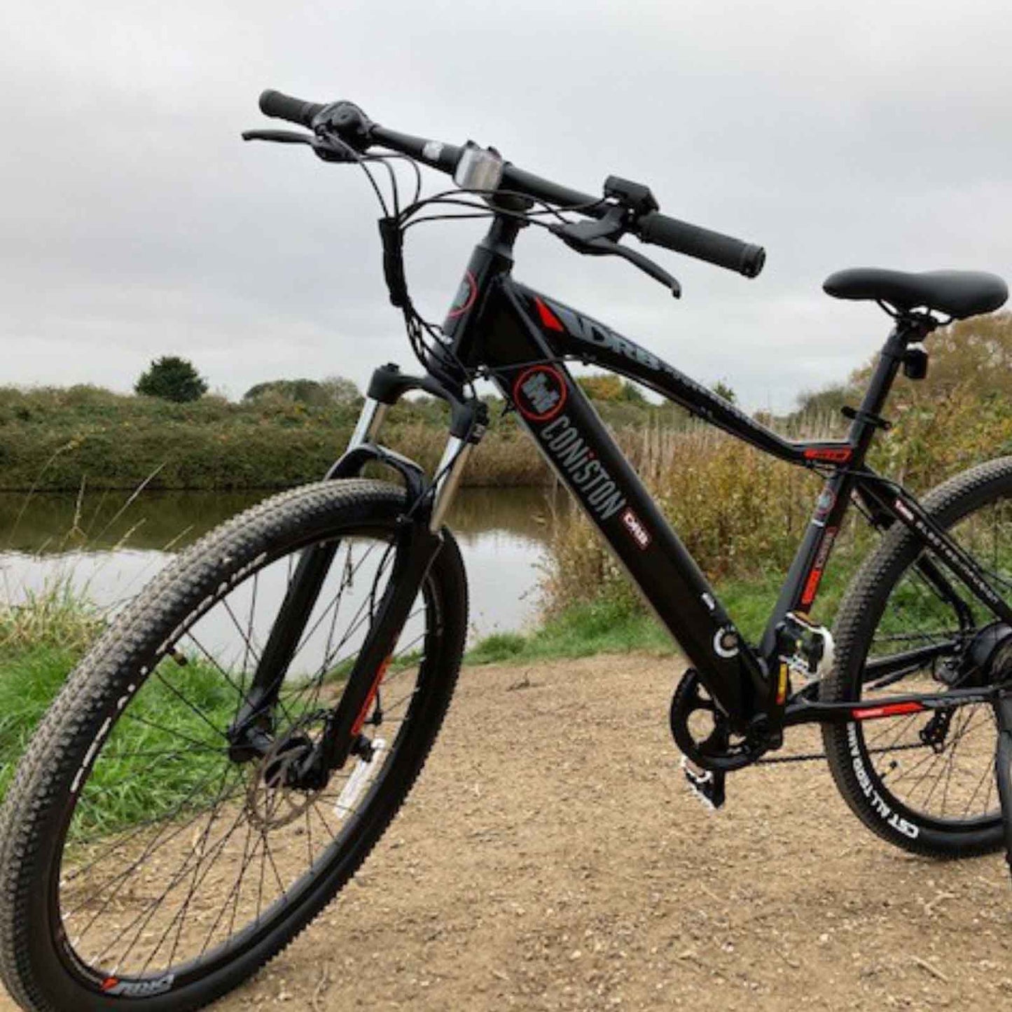 Dallingridge Coniston Hardtail Electric Mountain Bike in Black 250W Rear Hub Motor