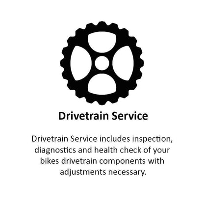 Drivetrain Service £70 (£20 Deposit)