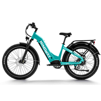 Himiway Zebra Step Through Premium All-terrain Electric Fat E-Bike 250W Motor