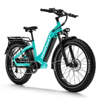 Himiway Zebra Step Through Premium All-terrain Electric Fat E-Bike 250W Motor