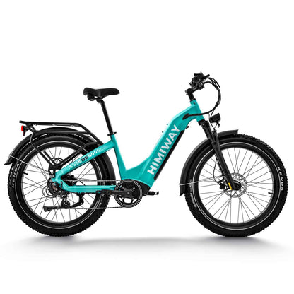 Himiway Zebra Step Through Premium All-terrain Electric Fat E-Bike 250W Motor