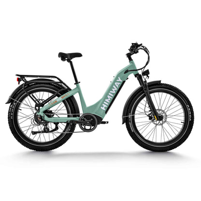 Himiway Zebra Step Through Premium All-terrain Electric Fat E-Bike 250W Motor