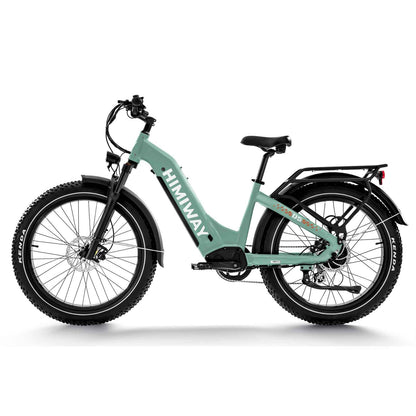 Himiway Zebra Step Through Premium All-terrain Electric Fat E-Bike 250W Motor