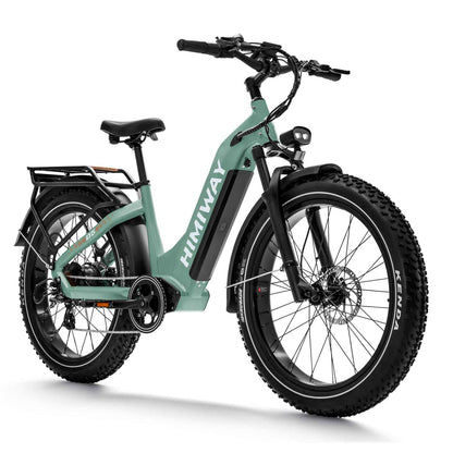 Himiway Zebra Step Through Premium All-terrain Electric Fat E-Bike 250W Motor