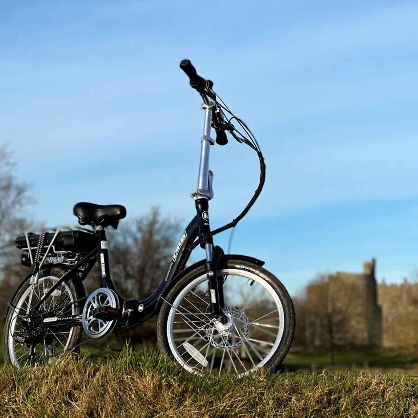 Dallingridge Oxford Folding Electric Bike in Black 250W Rear Hub Motor