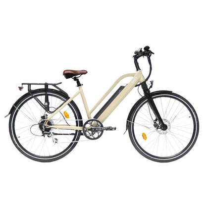 Juicy Bike Roller Sand Electric Bike 250W Motor in Cream