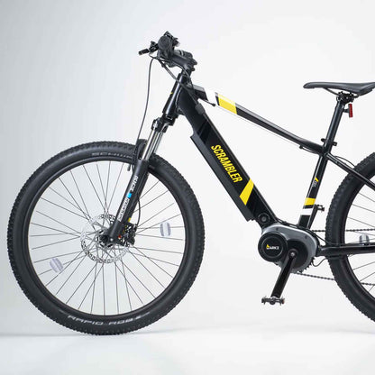 Mark2 Scrambler C Electric Bike 250W Motor in Black or Yellow