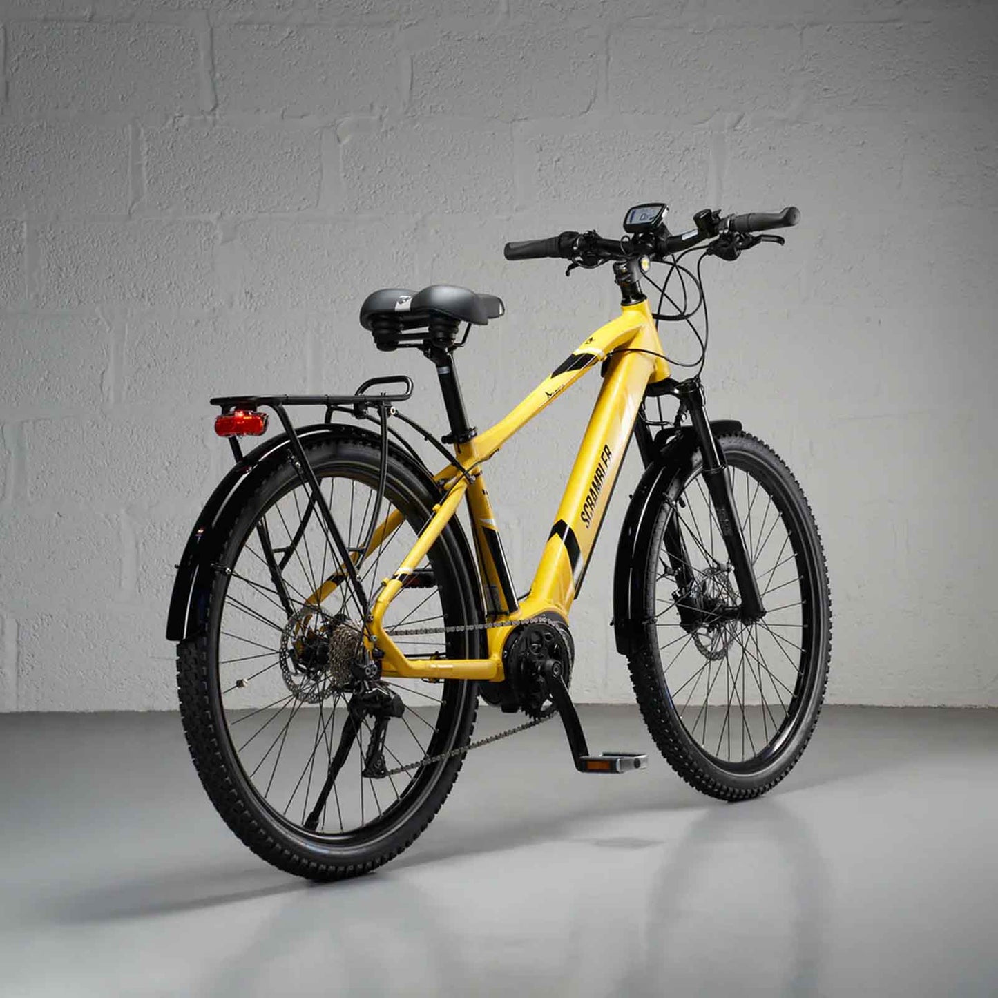 Mark2 Scrambler CX E-Bike 250W Motor in Yellow or Black Electric Bike