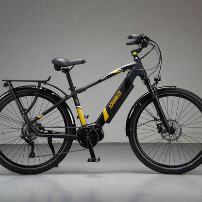 Mark2 Scrambler CX E-Bike 250W Motor in Yellow or Black Electric Bike