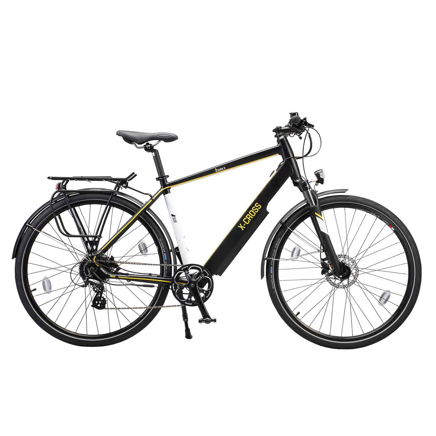 Mark2 X-Cross 520 E-Bike 250W Motor Electric Bike in Black