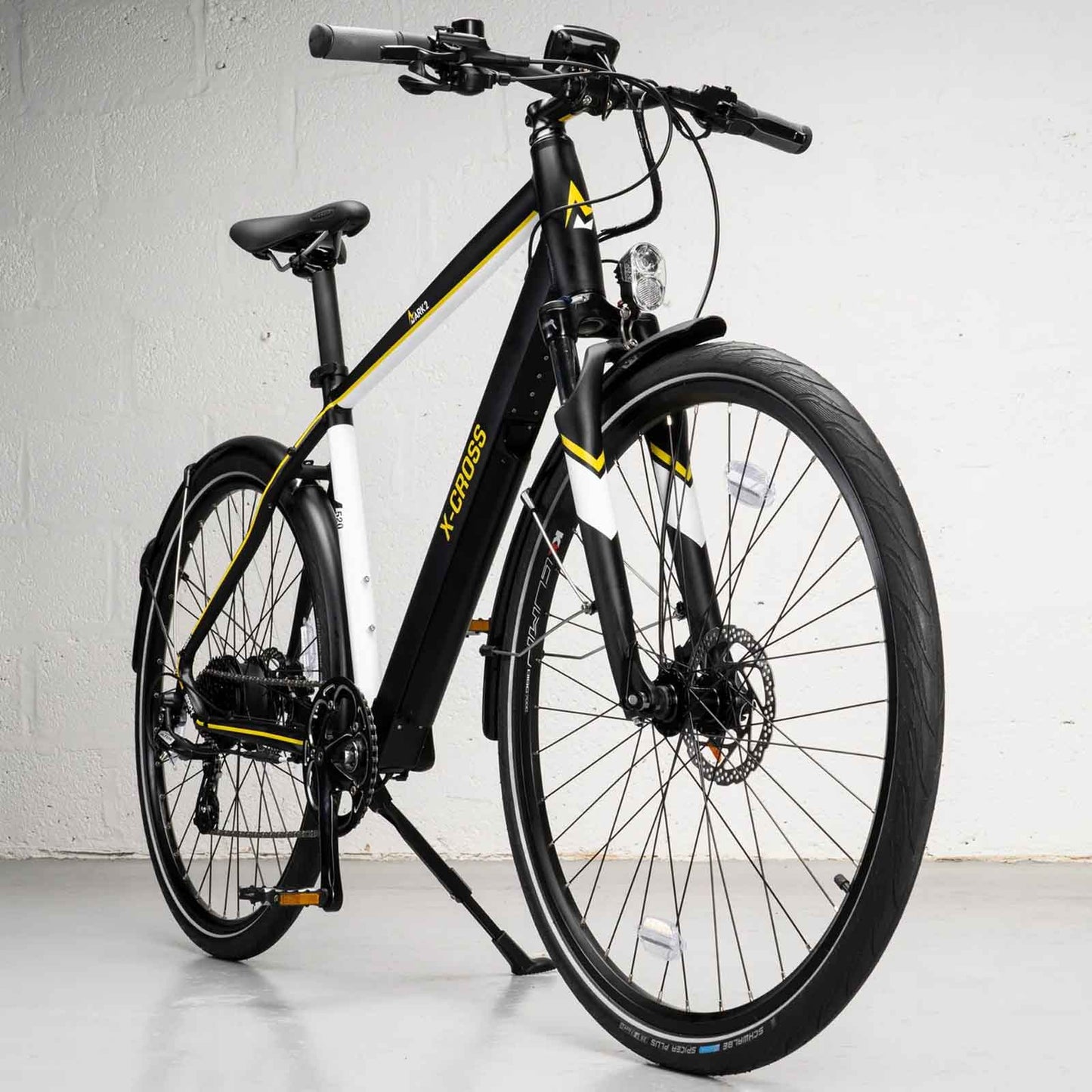 Mark2 X-Cross 520 E-Bike 250W Motor Electric Bike in Black