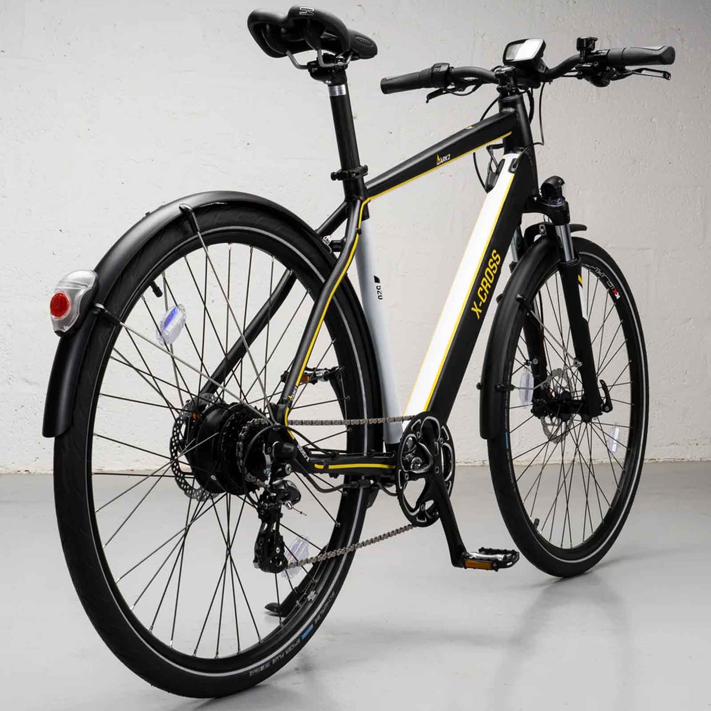 Mark2 X-Cross 520 E-Bike 250W Motor Electric Bike in Black