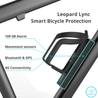 Leopard Lync 4G Anti Theft Bicycle Alarm with GPS Bike Tracking