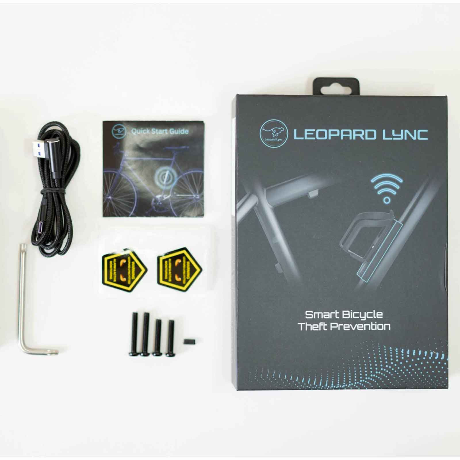 Leopard Lync  Smart Bicycle Alarm & Theft Prevention
