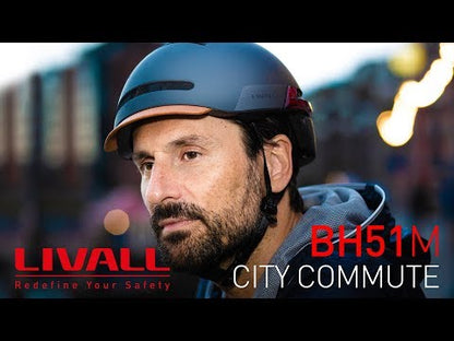 LIVALL BH51M Helmet with LED Lights Speakers and Bluetooth