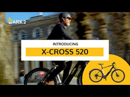 Mark2 X-Cross 520 E-Bike 250W Motor Electric Bike in Black